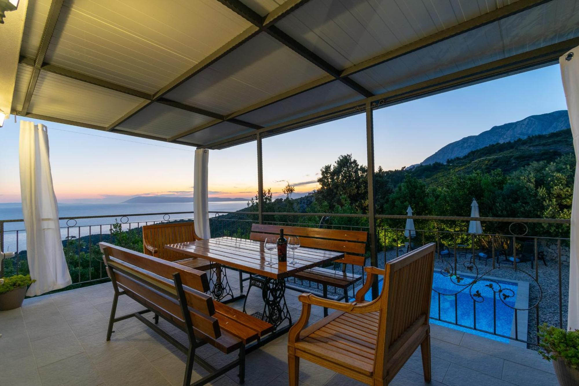 Villa With Sea View Podgora Buitenkant foto