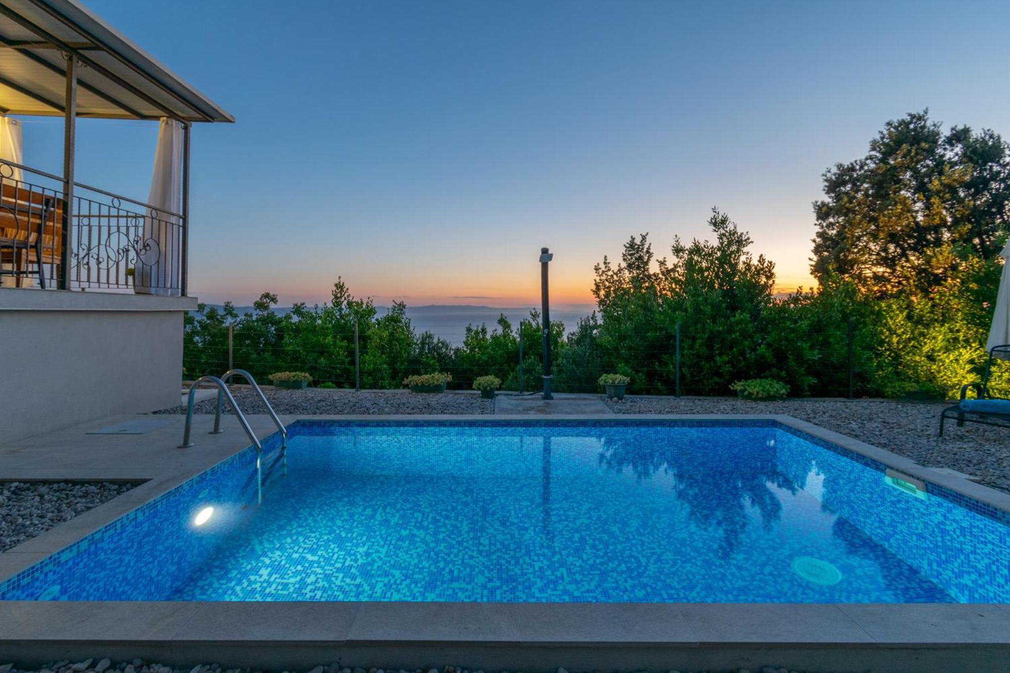 Villa With Sea View Podgora Buitenkant foto