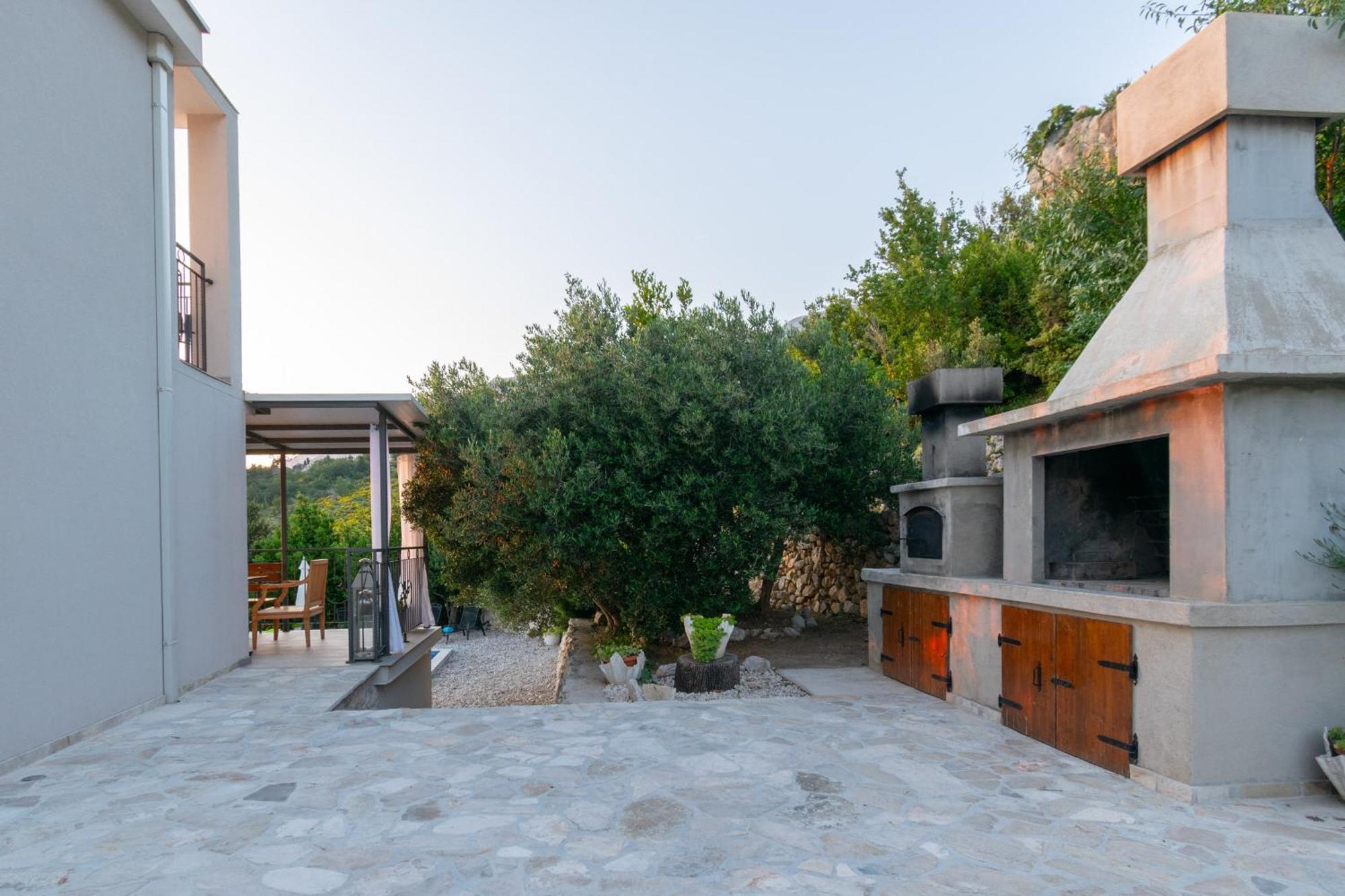 Villa With Sea View Podgora Buitenkant foto